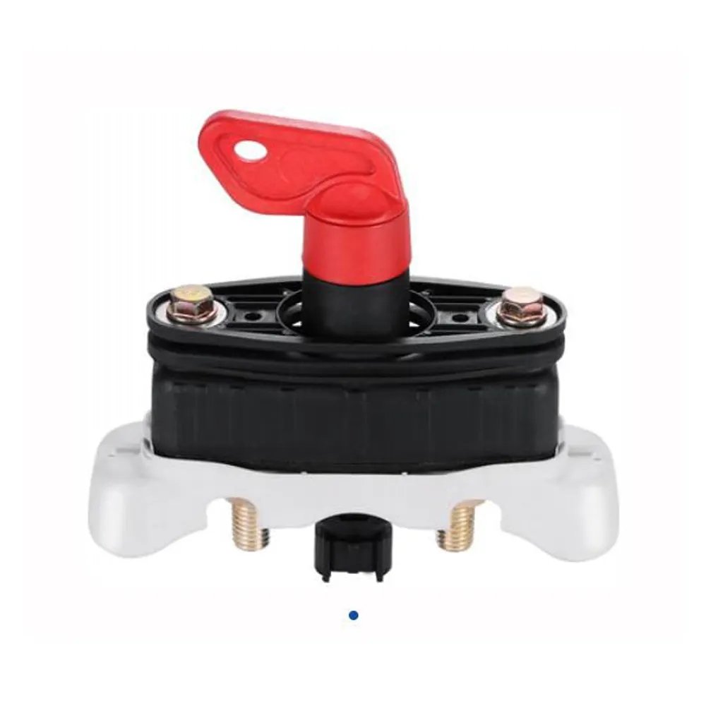 12/24 Volt Battery Disconnect Switch With Removable Key and Waterproof Cover